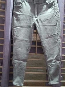 Gray Skinny Fit Jeans 36 size