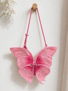 Crochet Butterfly Bag🦋