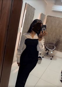 Chic Two-Tone top shirt