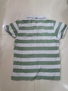 Men's Striped Polo T-Shirt