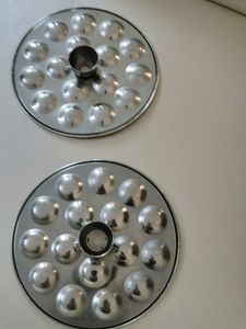2 Small Idly Plates For Kids