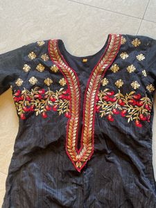 Embroidery Work Kurti
