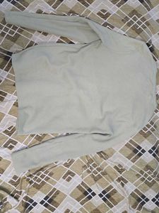 Mint Green Waffle Knit Tshirt