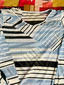 Striped Long Sleeve Top