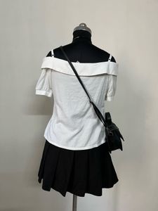 Chic Off-Shoulder White Blouse