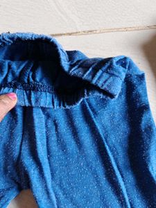Kids' Cozy Blue &amp; Gray pants