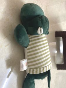 Sleeping Hippo Soft Toy