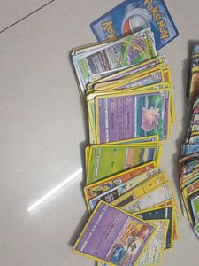 Naruto, WWE and Pokemon cards