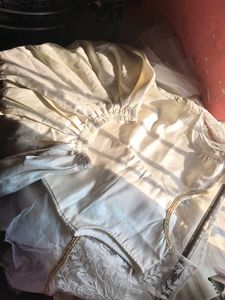 dhoti blouse with floral embroidery net overcoat