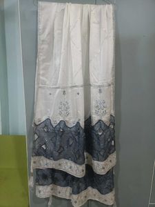 Elegant White Embroidered Kurta Set