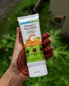 Mamaearth Vitamin C Face Wash, (pack of 2)