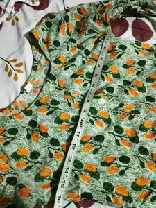 Floral Print Kurta