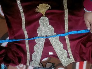 Party Wear Velvet Suit With Pant &amp; Dupatta In