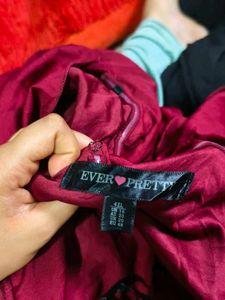 red wine mafia type bodycon