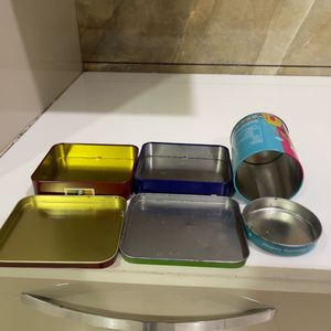 Assorted Cookie &amp; Nut Tins
