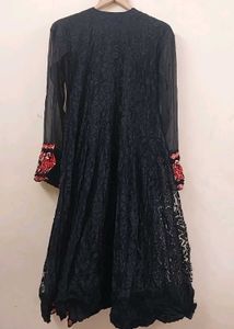 Embroidered long frock