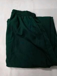 Elegant Dark Green Co-ord Set