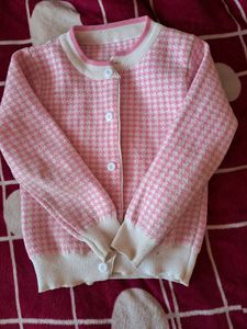 Girls Wool CARDIGAN &amp; Skirt Set