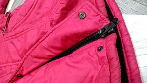 Winter Pink Fancy Women's Jacket Puffer