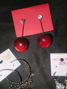 Earrings Combo Of 2 + Free Gift