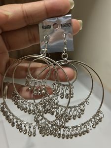 Boho Hoop Earrings with Bells