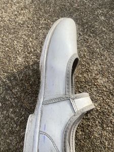White school  Shoes size 4