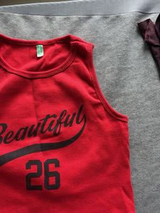 Red "Beautiful 26" Tank Top