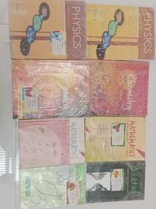 Physics, Chemistry, Math, englishbooks for Cl