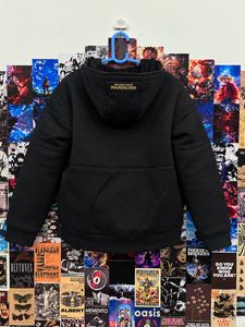NBA Black Zip-Up Hoodie Jacket