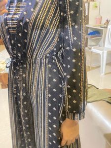 Bohemian Print Maxi Dress 40inch length