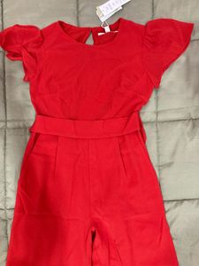 Forever New Katelyn Petite Frill Jumpsuit