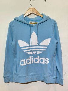 Adidas Trefoil Hoodie - Light Blue