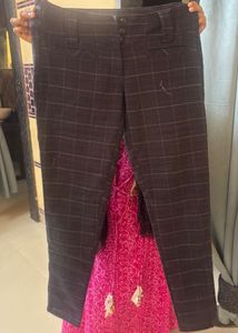 Classic Plaid Women's Pants