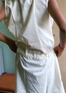 L Size Cream Top