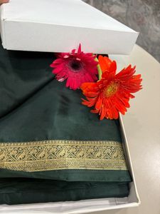 Green saree