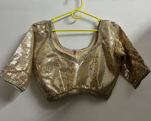 Sparkling gold Sequin Blouse