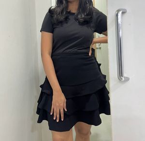 Black Frill Skirt