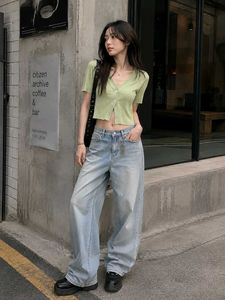 Light Green Button-Up top