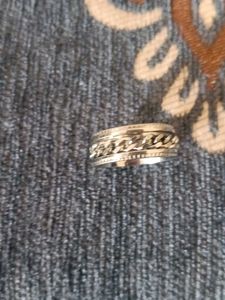 Unique Striped Ring