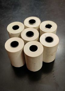 Lot of 7 Thermal Paper Rolls