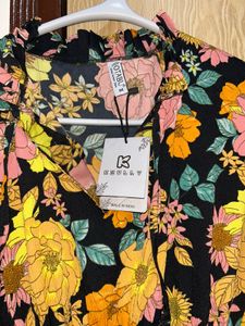 Women Floral Print Fit &amp; Flare Dress