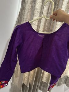 Vibrant Gujarati Style Navaratri blouse