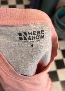Pink Crew Neck sweatshirt
