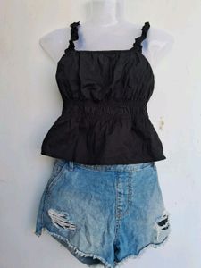 H&amp;M Black Tank New Top