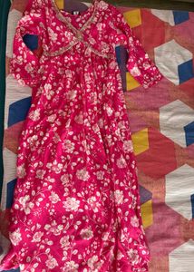 A line suit set with pant and dupatta