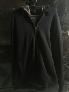Cozy Black Sherpa Lined Hoodie
