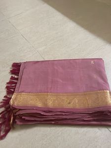 Elegant Maroon Saree with blouse