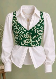 Desi Crop Top/ Blouse