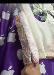 Embroidered Kurta Set with Jacket