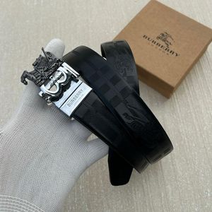 Burberry Belt with Horse Knight Buckle